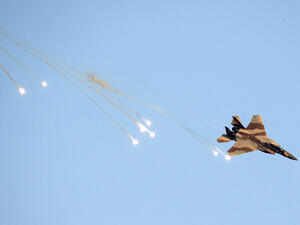Israeli air force have struck Hamas bases in Gaza leaving one Palestinian killed, 3 wounded. (AFP/ File)
