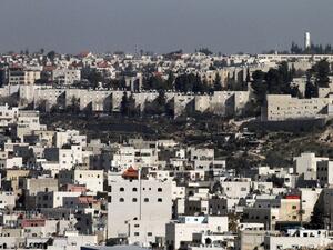 Kiryat Arba Jewish settlement on the outskirts of Hebron (Hazem Bader/AFP)