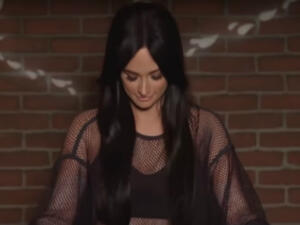 Kacey Musgraves appeared in the latest edition of "Jimmy Kimmel Live's" Mean Tweets alongside Rascal Flatts and other country stars. (Source: Jimmy Kimmel Live - Youtube) Kacey Musgraves appeared in the latest edition of "Jimmy Kimmel Live's" Mean Tweets alongside Rascal Flatts and other country stars. (Source: Jimmy Kimmel Live - Youtube)