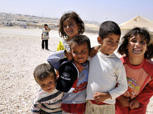 Half of Zaatari's children are not in school because they are working illegally. (Twitter)