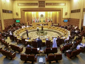 General view of the meeting of the permanent delegates of Arab League (AFP/File Photo)	