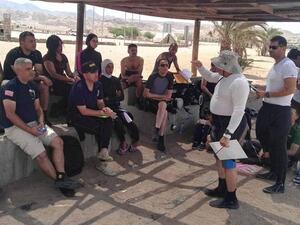Participants in the programme receive comprehensive training on species identification and diving, among others. (JREDS)