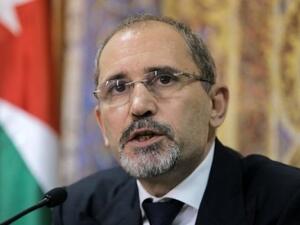 Jordanian Foreign Minister Ayman Safadi. (AFP/ Khalil Mazraawi)