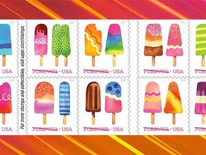 Scratch-and-sniff stamps to make mailing a letter a little bit sweeter (Twitter)