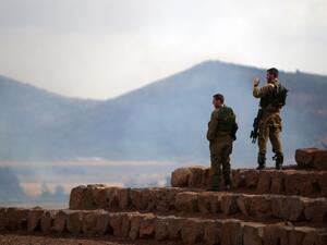 Israeli soldiers in the Israeli-annexed Golan Heights (AFP/File Photo)
