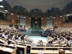 The Jordanian parliament in 2014. (AFP/File)