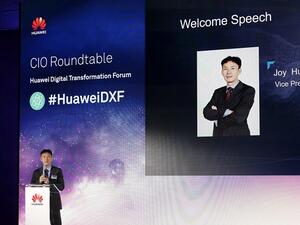 Joy Huang, VP IT product line at Huawei 