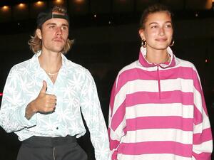 هايلي بولدوين وجاستين بيبر