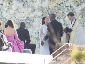 زفاف كيم كارداشيان وكانيه ويست (E! Online)