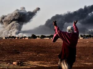 The key capture of the embattled Syrian city of Kobane by Kurdish forces has instilled more confidence in ground troops' ability to regain control in Daesh-held areas, but US-led airstrikes are still considered to be largely ineffective against the military group. (AFP/File)