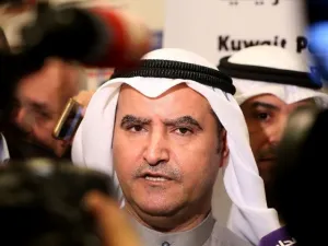 Kuwait’s oil minister Essam Marzouk has expressed his country’s support for an oil cut deal extension previously agreed by Saudi Arabia and Russia. (AFP/ Yasser Al-Zayyat)