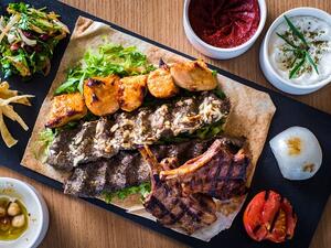 Every Wednesday, Kuzbara offers an Arabic Night themed buffet. 