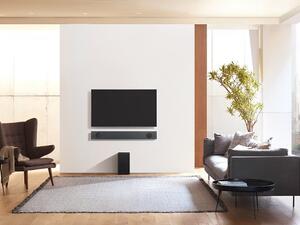 LG SL9YG Soundbar in the home.
