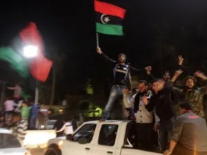 من أنصار المعارضة الليبية في بنغازي