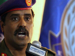 المتحدث الرسمي باسم القوات المسلحة العربية الليبية العقيد أحمد المسماري