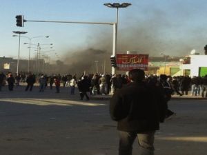 هجوم بقذائف الهاون على احتفال لمؤيدي ثورة 17 فبراير في سبها جنوب ليبيا