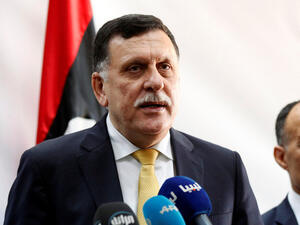  فائز السراج رئيس المجلس الرئاسي لحكومة الوفاق الوطني الليبية 