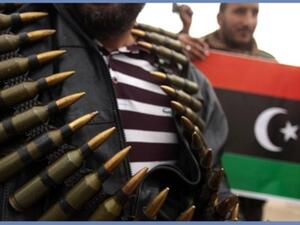 عناصر من المعارضة الليبية المسلحة