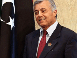 رئيس المؤتمر الوطني الليبي العام القائد الأعلى للجيش نوري أبو سهمين