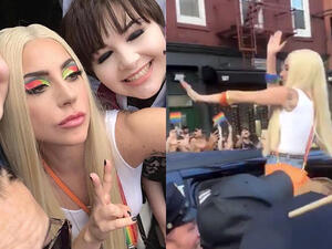 ليدي غاغا في يوم الفخر النيويوركي