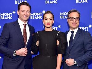 Guests were treated to a surprise reading of a passage from the novel by Hugh Jackman as the fox and Charlotte Casiraghi as the little prince.
