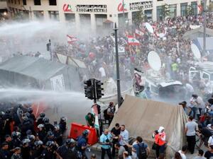 Saturday's protest was considered the largest independent demonstration ever mobilized in the capital Beirut. (AFP/file)