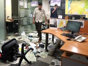 The alleged culprits were previously arrested for riots during trash protests.  (Photo courtesy of The Daily Star/Hasan Shaaban)