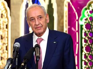 Lebanon's Parliament Speaker Nabih Berri. (AFP/ File Photo)