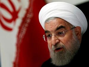 Iran's President Hassan Rouhani says: “Whether we are under sanctions or not, we should stand on our feet. This is very important to develop our country.” (AFP/File Photo)	