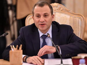 Foreign Minister Gebran Bassil (AFP/File Photo)