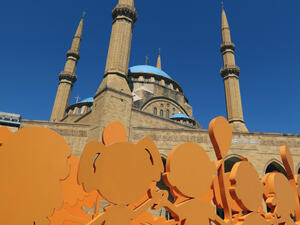 “When I say that we will reach an electoral law, this means that we will reach an electoral law, because failure is prohibited,” said Hariri. (AFP) 