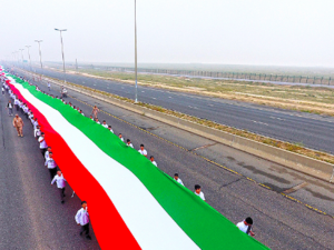 Kuwait has longest flag in world. (Twitter) 