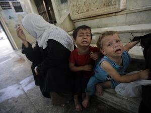 خلفت مجزرة مروعة راح ضحيتها أكثر من 90 شهيداً وقرابة 500 مصاب بحالات اختناق