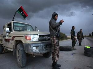 Libyan forces fighting ISIS positions in the country. (AFP/ File Photo)