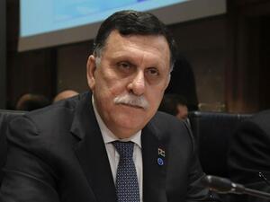 The head of Libya’s Government of National Accord (GNA), Fayez al-Sarraj, has canceled a scheduled visit to New York. (AFP/File)
