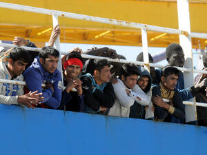 Approximately 32,800 asylum seekers have made it to Europe since the beginning of 2017. (AFP)