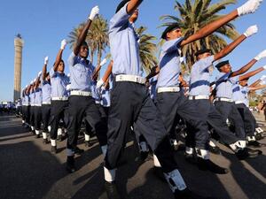 Libyan police cadets. (AFP/File)