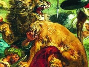 الرسام الفرنسي الشهير اوجين دولاكروا