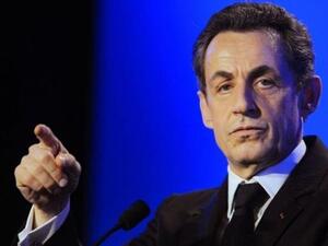  رئيس الجمهورية الفرنسي السابق نيكولا ساركوزي