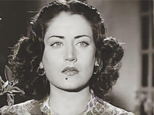 المطربة أسمهان.