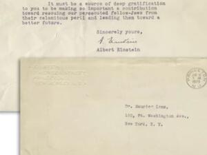 مجموعة من رسائل العالم الشهير أينشاتين تباع بمبلغ 134,000 دولار