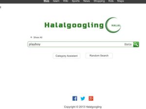 Halalgoogling, a new search engine for devout Muslims
