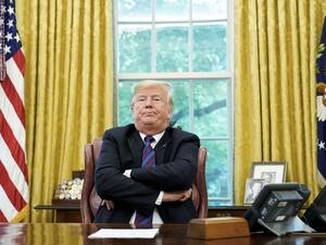 US President Donald Trump (AFP)