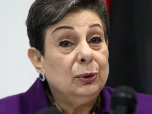 Palestine Liberation Organisation (PLO) executive committe member, Hanan Ashrawi (AFP)