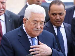 Palestinian president Mahmud Abbas (AFP)