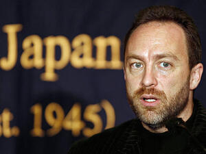 Jimmy Wales, 52, co-founder of Wikipedia had sparked outrage over his latest pro-Israel tweet. (AFP/File Photo)