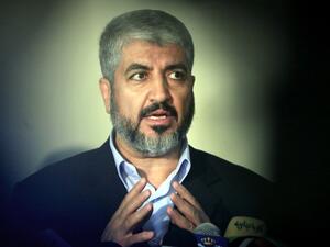 Hamas leader Khaled Meshaal (Twitter)