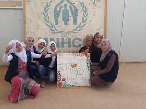 Zaatari refugee camps (Twitter)