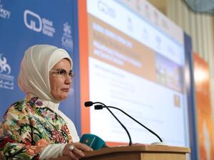 Turkey's First Lady Emine Erdogan  (Twitter)