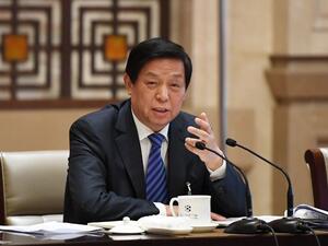 China's top legislator Li Zhanshu (Twitter)